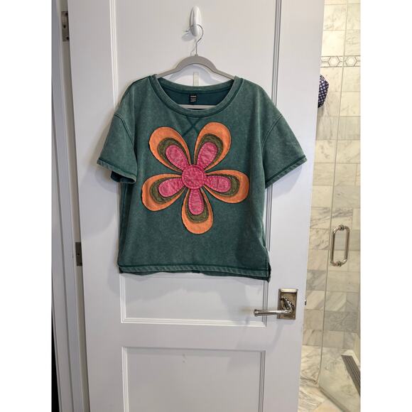 Lot of 4 Bohemela Applique Women's Tops All Size Large Bohemian Hippie Boho - Picture 14 of 16